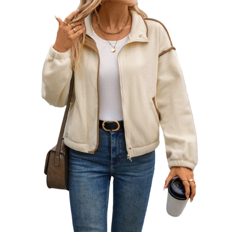 • Veste beige essentielle – confort et élégance au quotidien