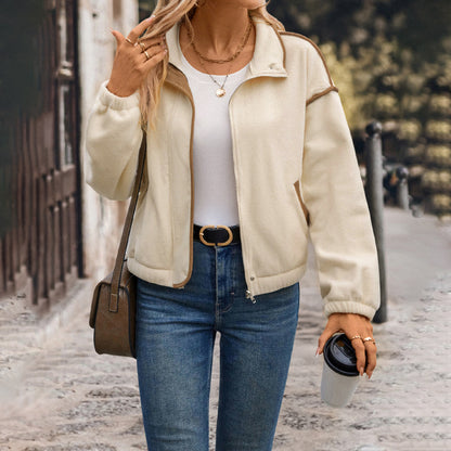 • Veste beige essentielle – confort et élégance au quotidien