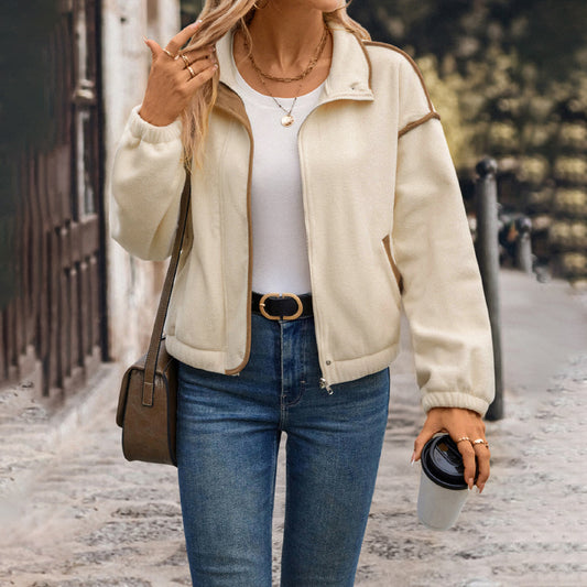 • Veste beige essentielle – confort et élégance au quotidien