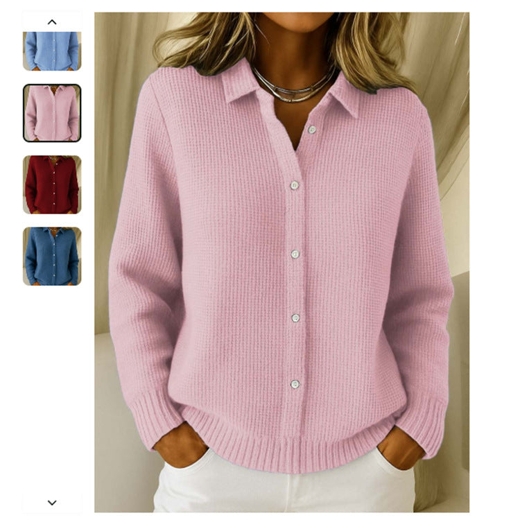 Blouse casual chic rose pastel – coupe moderne