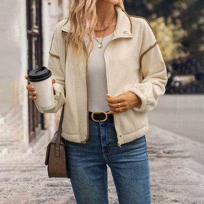 • Veste beige essentielle – confort et élégance au quotidien