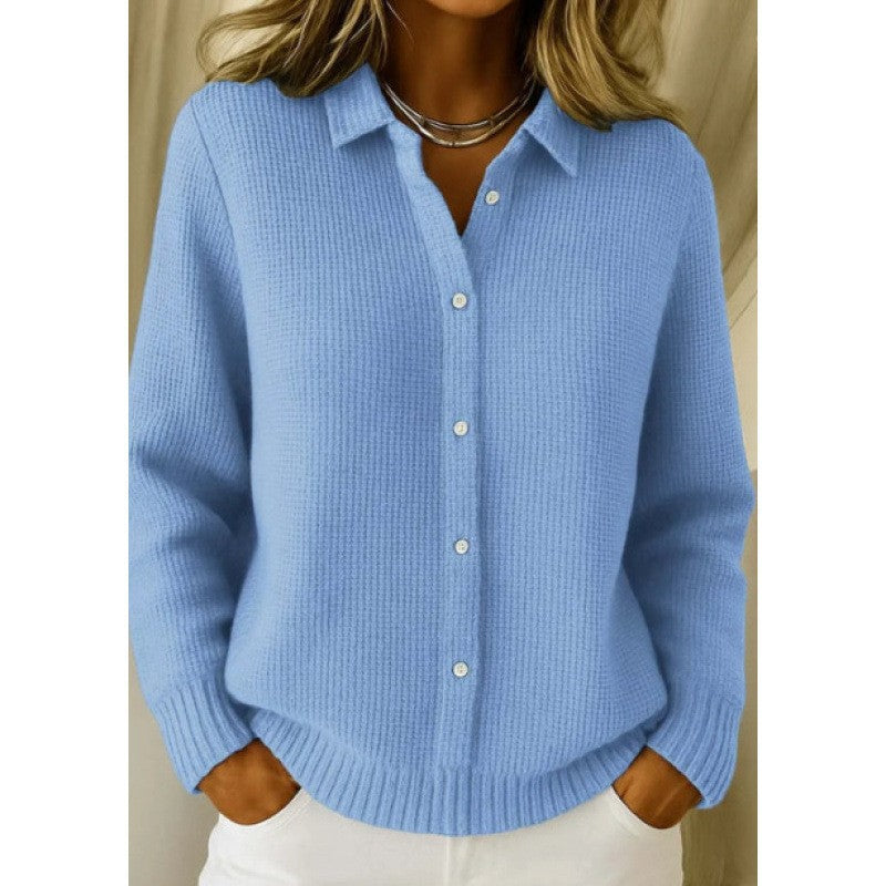 Blouse casual chic rose pastel – coupe moderne