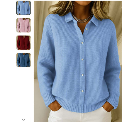Blouse casual chic rose pastel – coupe moderne